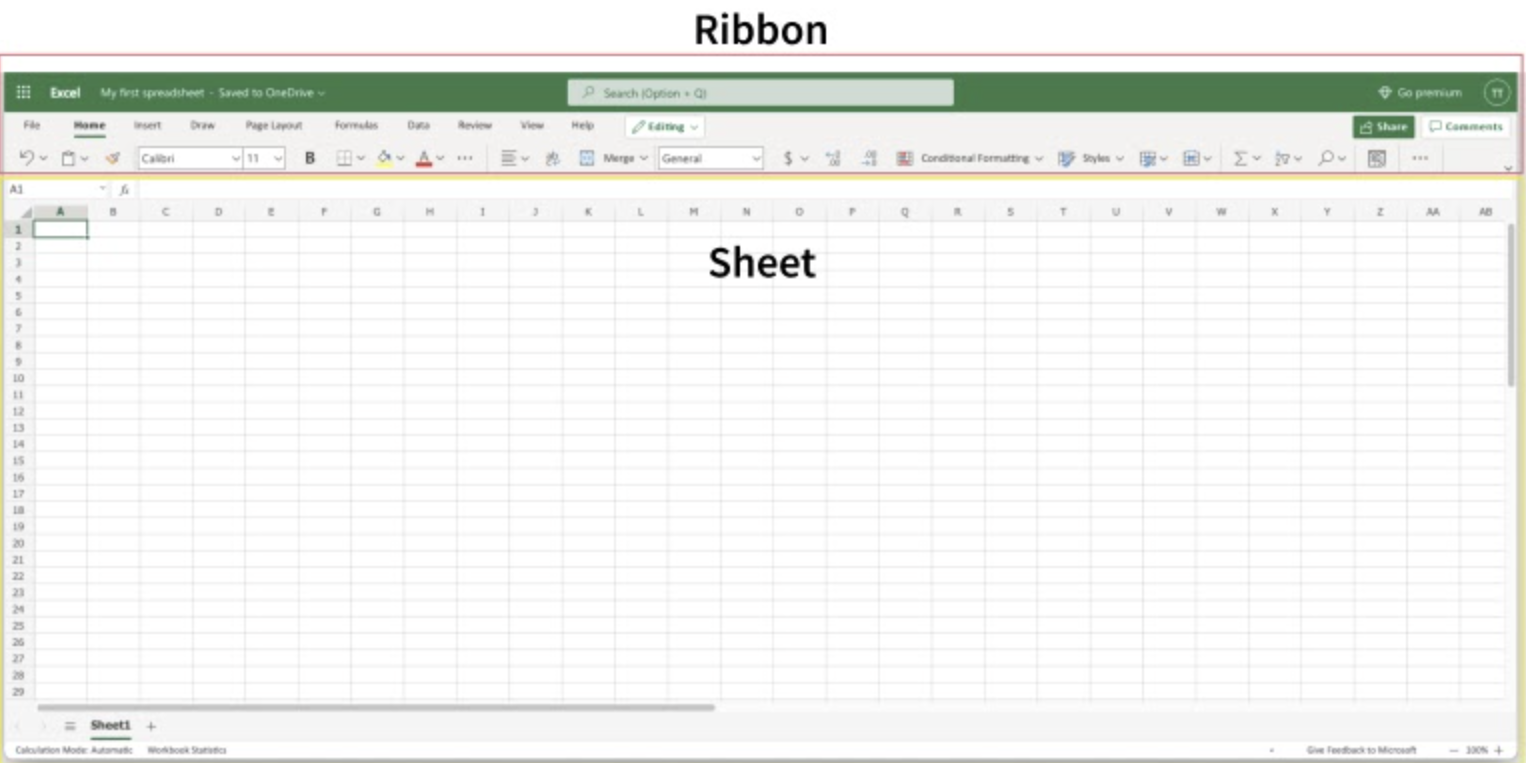 Excel Workbook example